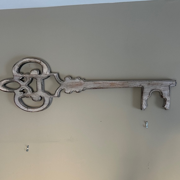 Other - Rustic Brown Wall Key Decor